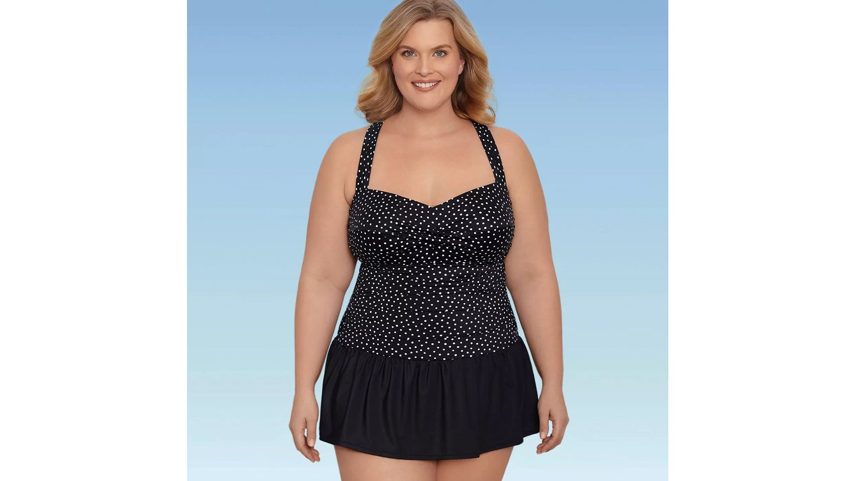 Dreamsuit by Miracle Brands Women's Slimming Control Ruched Waist Tankini