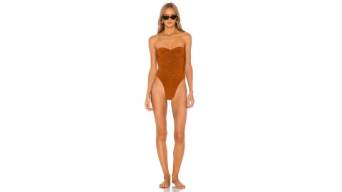 Norma Kamali Slinky Marissa One-Piece
