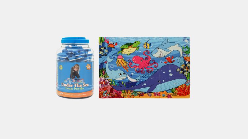 under the sea foam puzzle