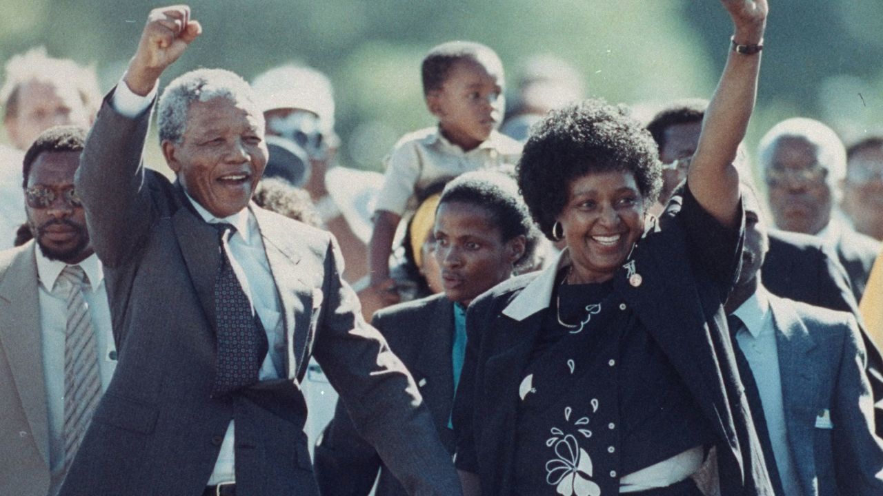 Nelson Mandela and wife Winnie raising fists upon his release from Victor Verster prison after 27 years. What Mandela learned in prison can free Americans trapped in their own cycles of bitterness.   