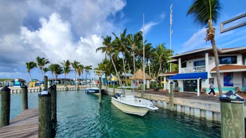 You'll find Bimini Big Game Club and Marina on North Bimini, which is off the coast from Miami, Florida.