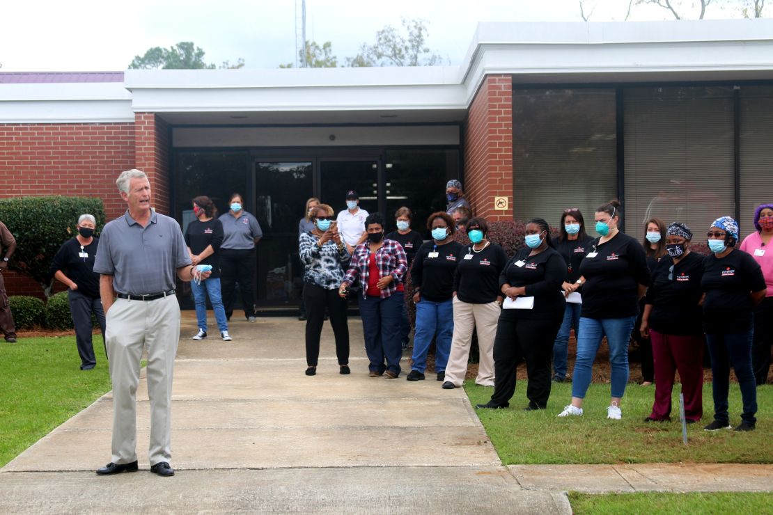 At the ceremony to close the hospital in Randolph County, Georgia, Cuthbert Mayor Steve Whatley promised the town "will provide all the sustainable medical services we can sustain."