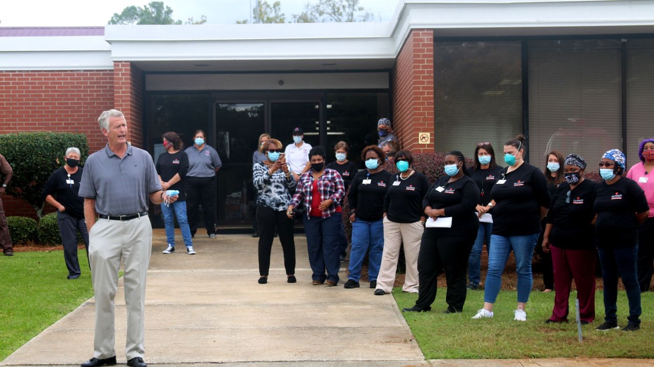 At the ceremony to close the hospital in Randolph County, Georgia, Cuthbert Mayor Steve Whatley promised the town "will provide all the sustainable medical services we can sustain."