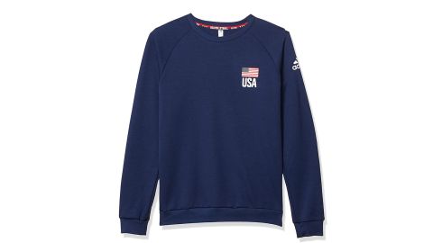 Adidas Men's USA Volleyball Crew Sweatshirt