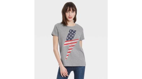 Women's USA Lightning Bolt T-Shirt