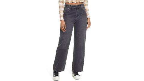 BP Contrast Stitch Wide-Leg Carpenter Jeans