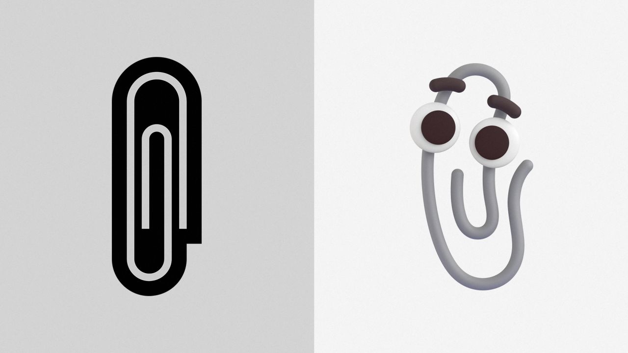 Microsoft is replacing its previous paper clip emoji with Clippy