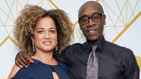Don Cheadle (R) and Bridgid Coulter (Photo by Rachel Luna/Getty Images)