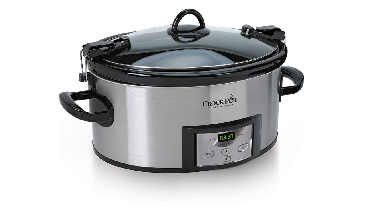 Crock-Pot 6-Quart Cook & Carry Programmable Slow Cooker 