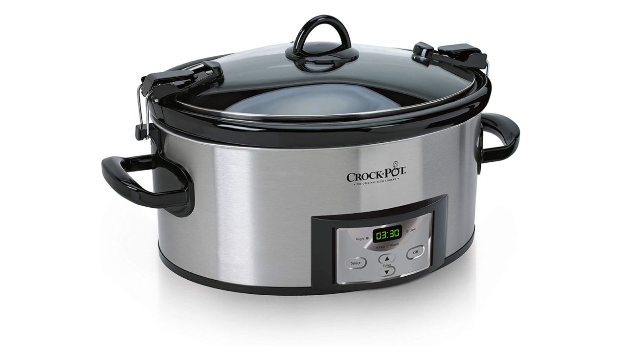 Crock-Pot 6-Quart Cook & Carry Programmable Slow Cooker