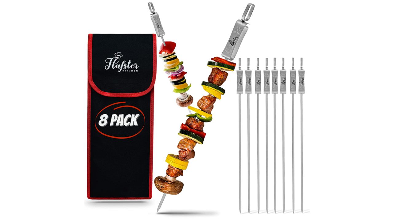 Flafster Kitchen Skewers for Grilling