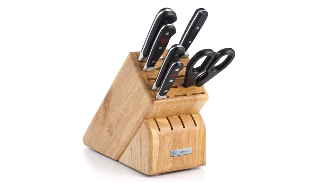 Wusthof Classic Seven Piece Knife Block Set