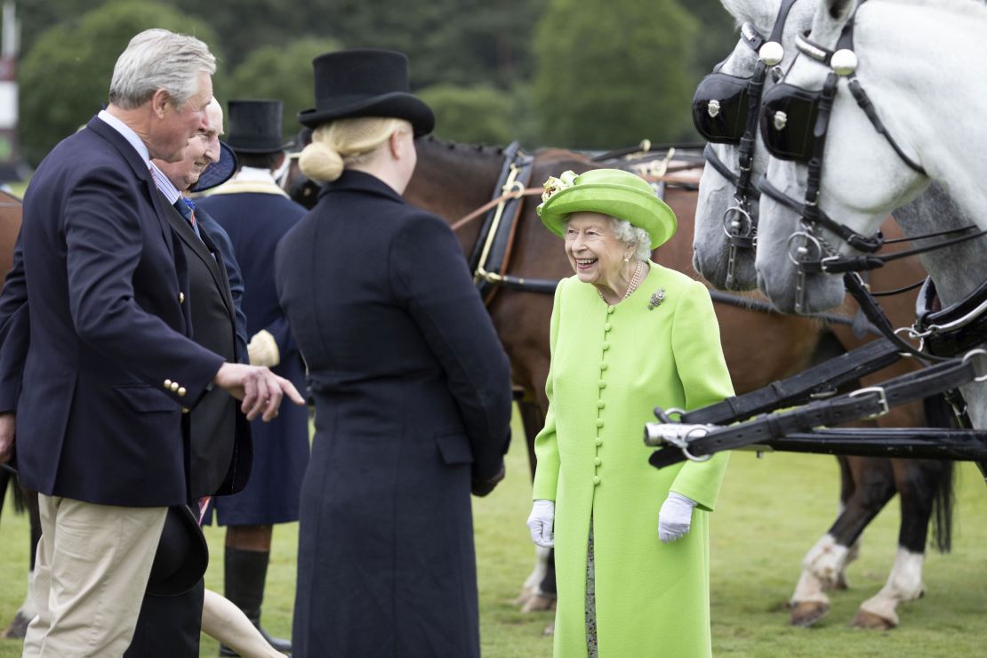 The Queen at the Royal Windsor Cup