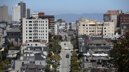 A view of homes and apartments on June 13, 2018 in San Francisco, California.