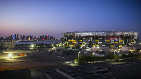 Fans can travel to the stadium via Doha Metro's Gold Line.