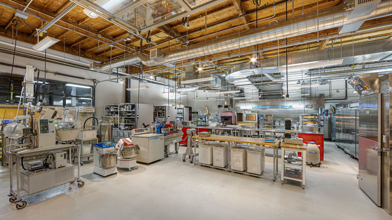 This is where the magic happens -- the Modernist Cuisine test kitchen.
