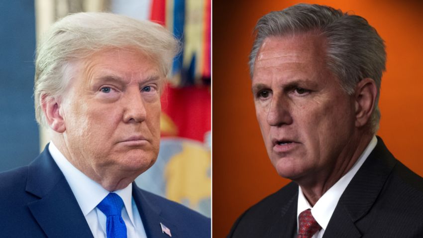 Trump McCarthy SPLIT