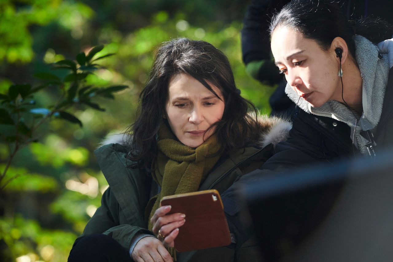 Kawase directs Juliette Binoche in 2018 film "Vision."