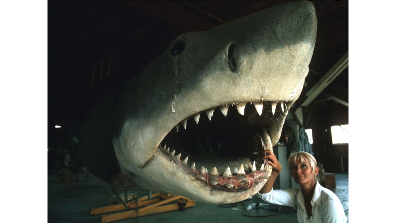 <strong>"Jaws" mania: </strong>She admits to being taken aback when they realized the impact the movie had on the public's perception of sharks.