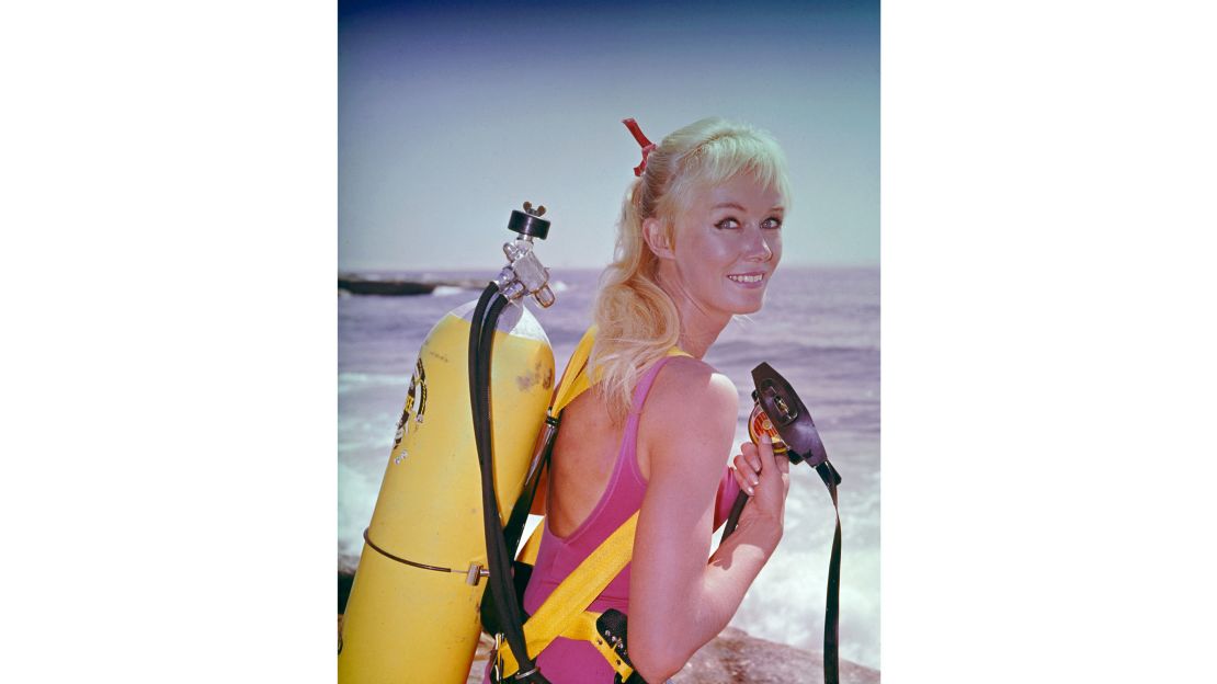 She married underwater filmmaker Ron Taylor in 1963 and the pair made documentaries together.