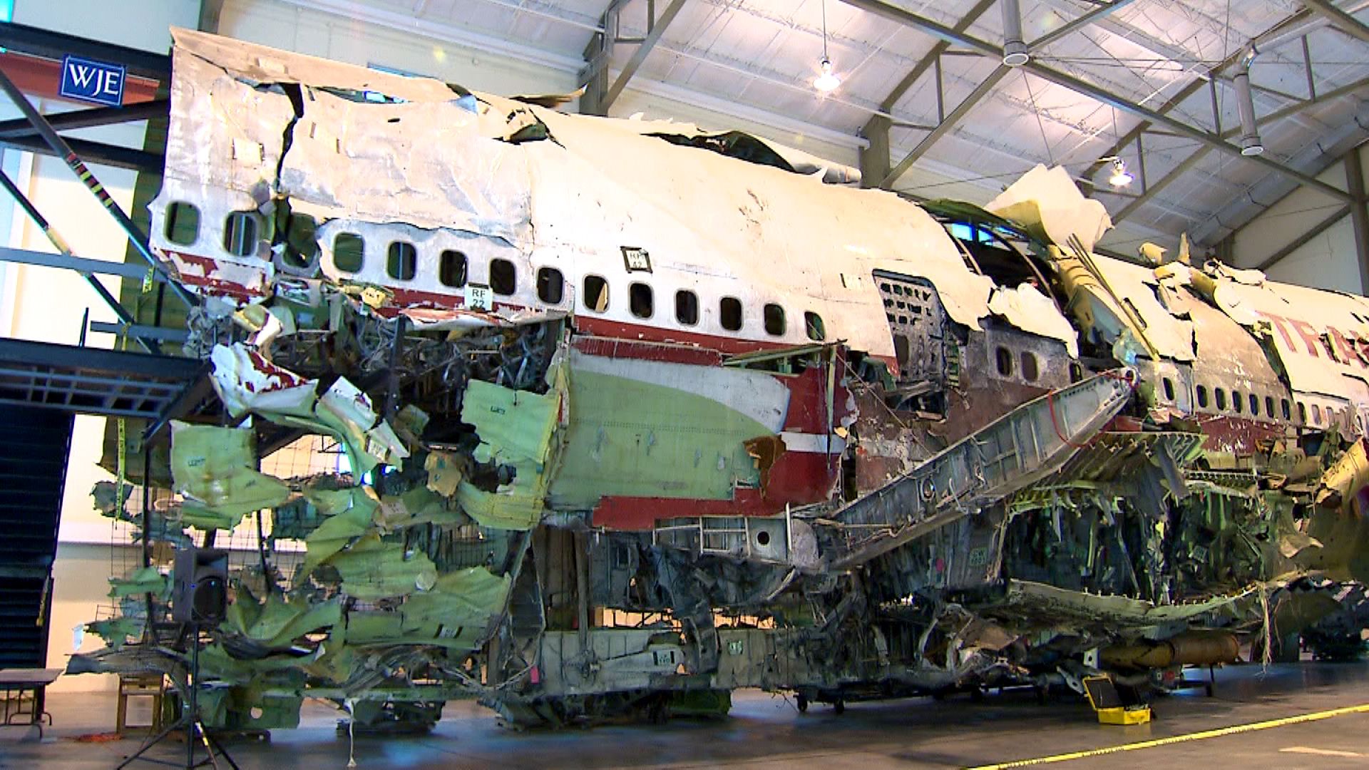 NTSB's TWA Flight 800 Reconstruction to be Decommissioned