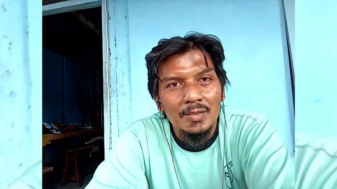 Aris Suharyanto lost both his wife and newborn baby to Covid-19.