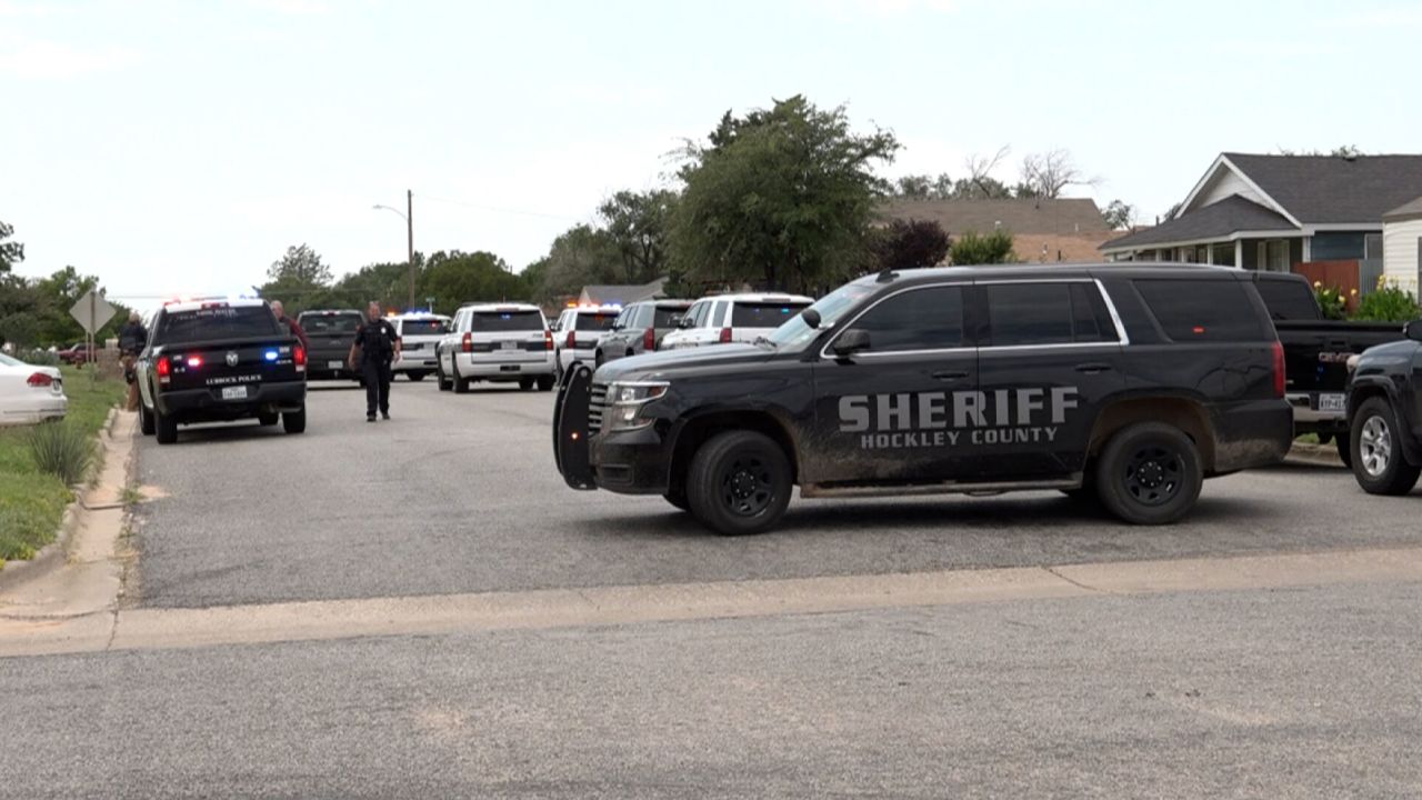 One officer was killed and 4 others wounded in a shooting involving a barricaded person in Levelland, Texas, on July 15, 2021.