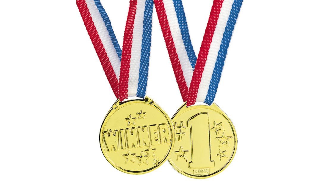 Goldtone Winner Medals