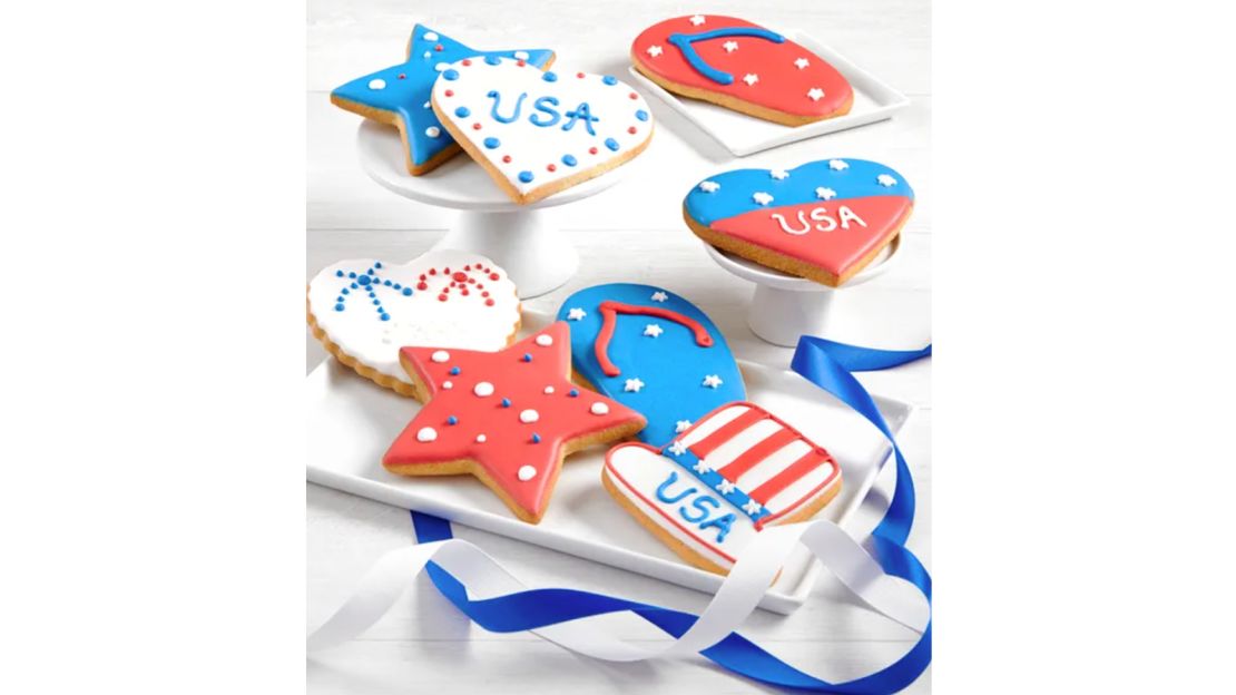 Patriotic Artisan Iced Cookies