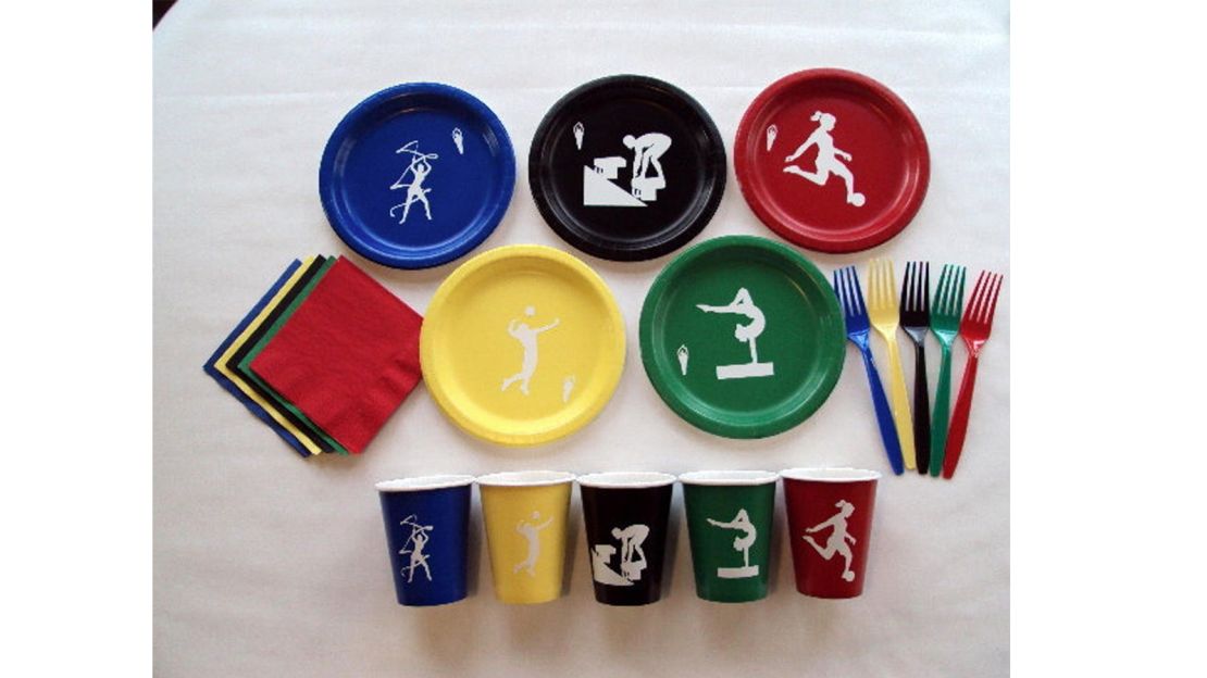 Summer Olympics Tableware Set for 5 People