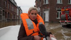 Melissa Bell boat Belgium floods