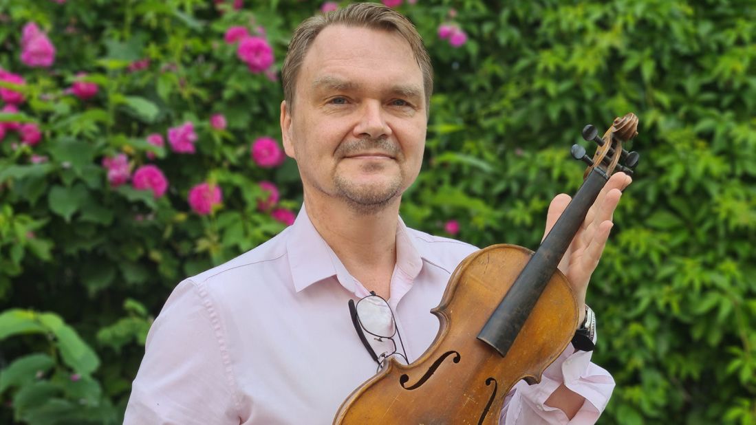 <strong>Online connection: </strong>Öqvist connected with Lundström's grandson and great granddaughter online and told them of his discovery. He plans to reunite the instrument with them when the pandemic allows.