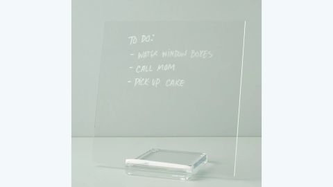 Acrylic Dry Erase Memo Tablet