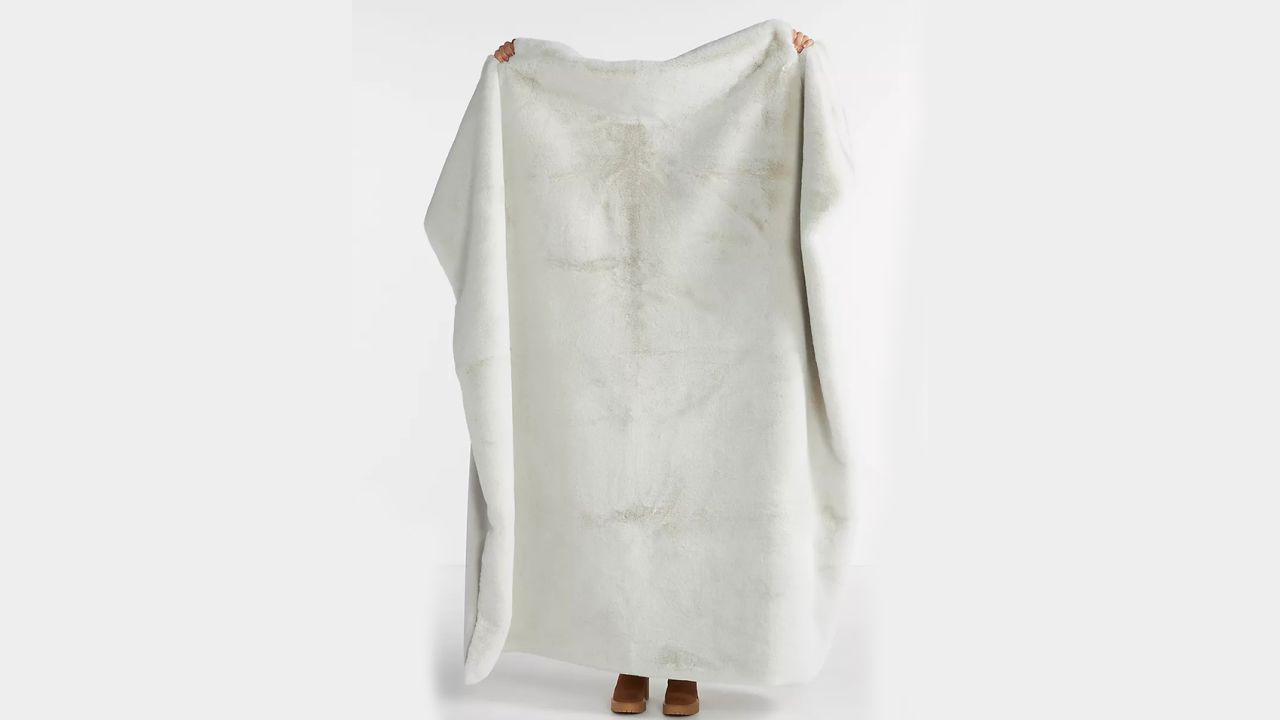 Sophie Faux Fur Throw Blanket