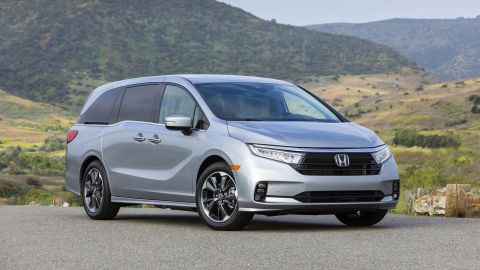 The Honda Odyssey is lauded by critics for its relatively good driving dynamics.