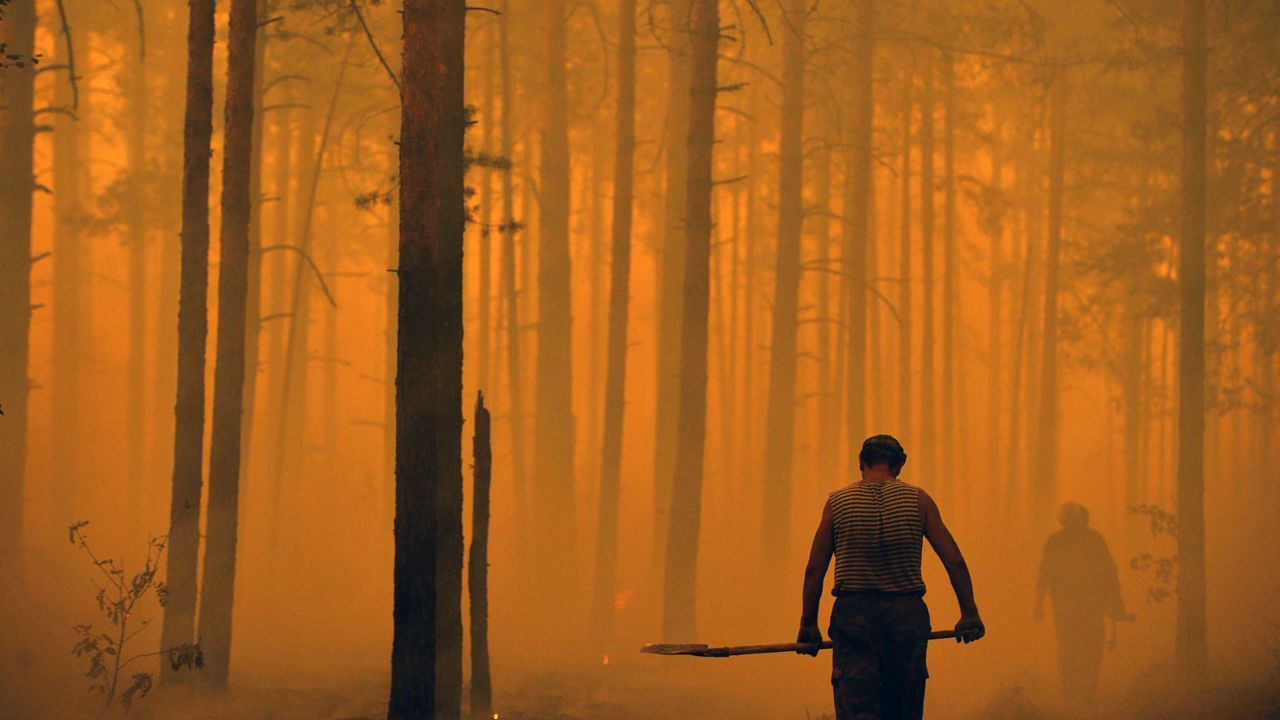 Russia is increasingly struggling with wildfires. 