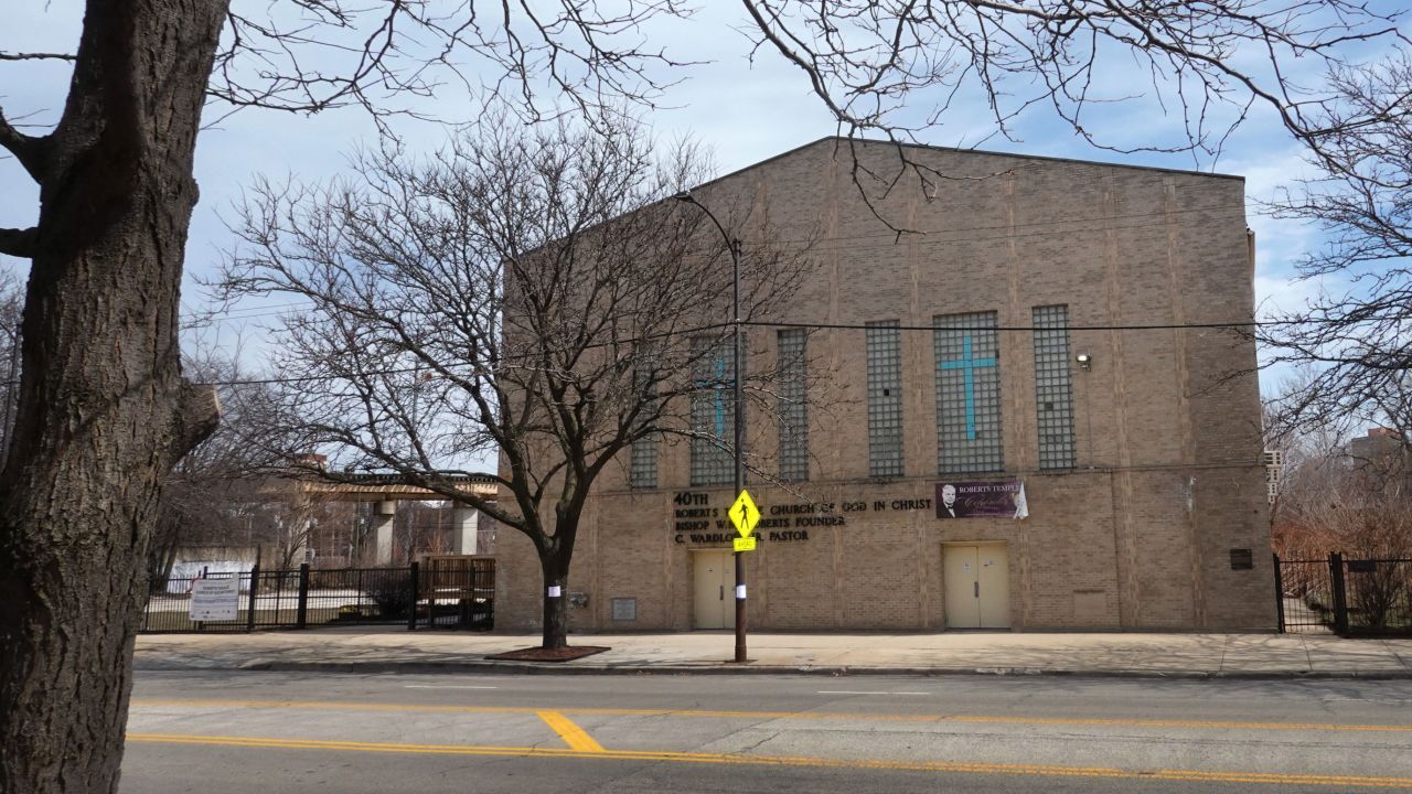 Roberts Temple Church of God in Christ, located in Chicago, is the site of the 1955 funeral of Emmett Till. The service was a turning point in the civil rights movement.