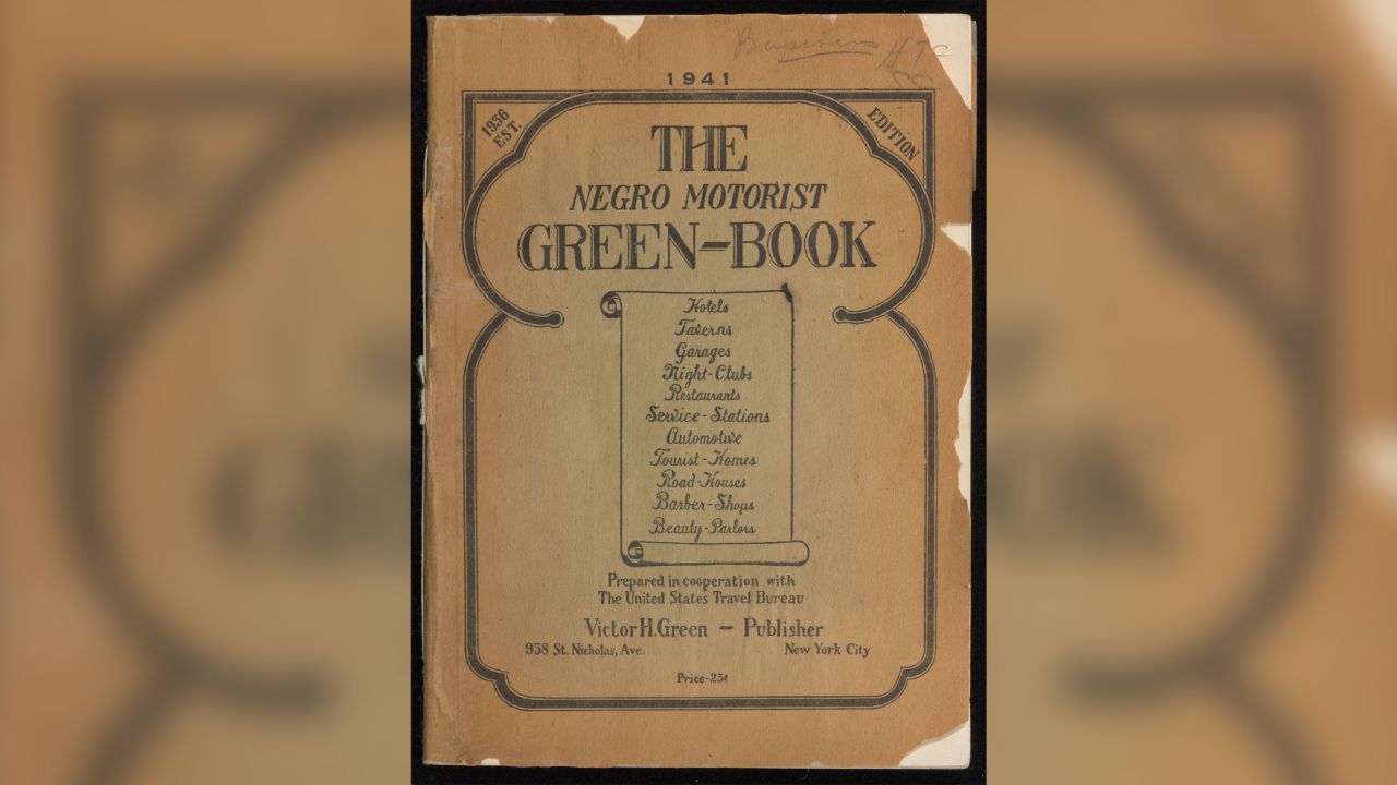 During the era of Jim Crow, the "Negro Motorist Green Book" listed hotels, restaurants, gas stations and other establishments where Black travelers were welcome.