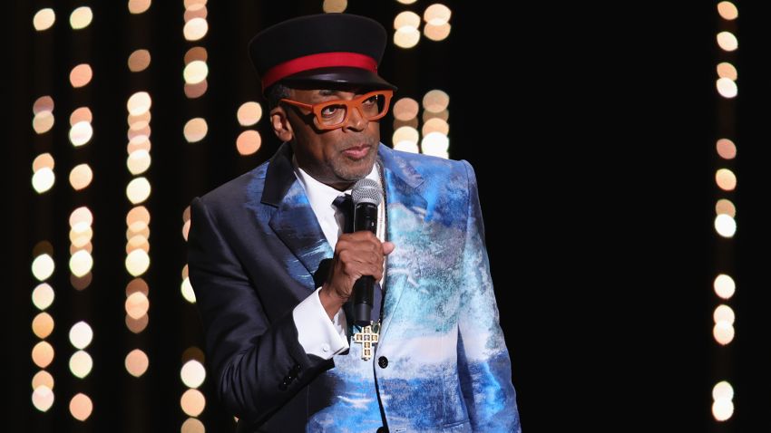 CANNES, FRANCE - JULY 17:  Jury president Spike Lee during the closing ceremony of the 74th annual Cannes Film Festival on July 17, 2021 in Cannes, France. (Photo by Andreas Rentz/Getty Images)