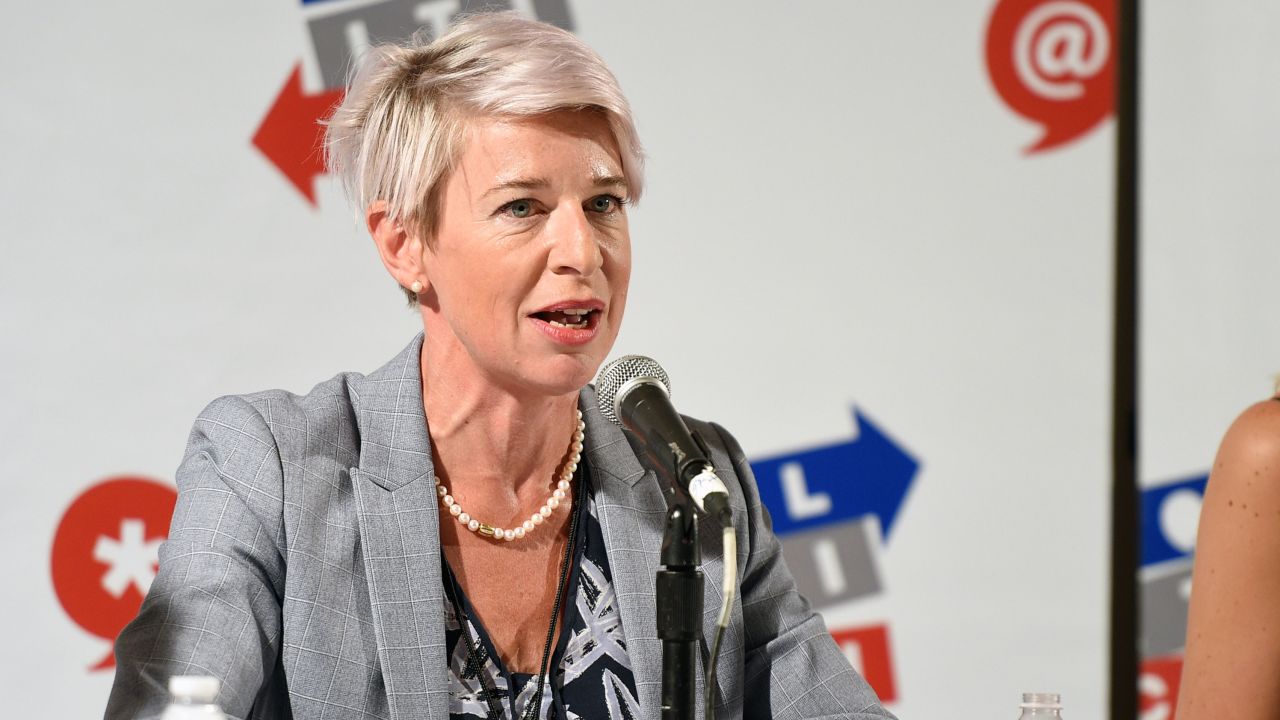 Katie Hopkins at the Pasadena Convention Center in California on July 29, 2017.