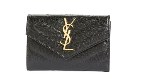 Saint Laurent 'Monogram' Quilted Leather French Wallet