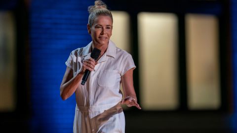 Chelsea Handler in her "Evolution" comedy special.