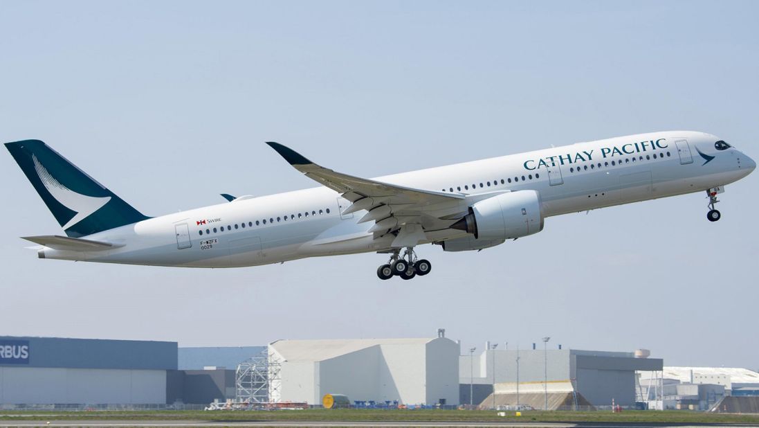 <strong>6. Cathay Pacific</strong>: Hong Kong carrier Cathay Pacific is number six, according to AirlineRatings.com's judges.