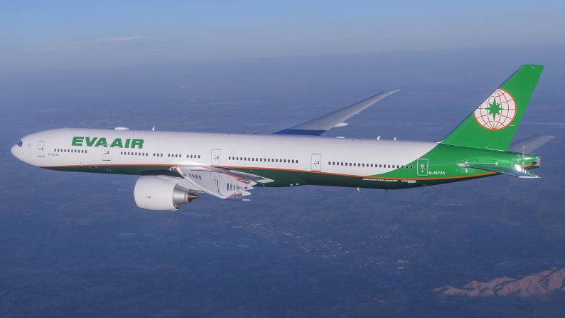 <strong>9. EVA Air</strong>: Number nine on AirlineRatings.com's list is Taiwanese carrier EVA Air. AirlineRatings surveys a number of key criteria to compile its top airlines, including age of airline fleet, passenger reviews and product offerings.