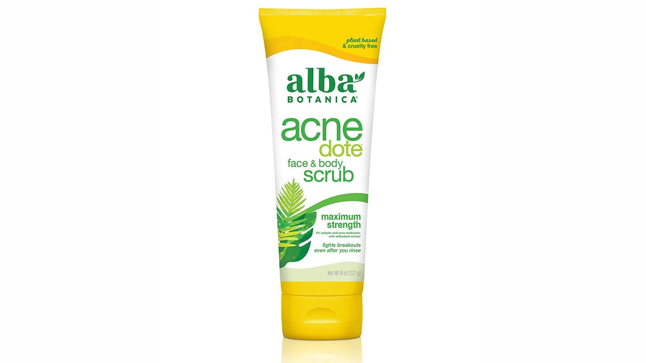 Alba Botanica Acnedote Maximum Strength Face & Body Scrub