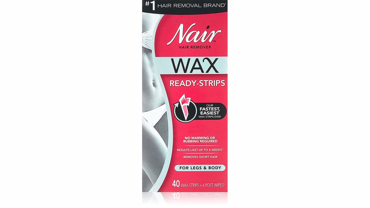 Nair Hair Remover Ready-Wax Strips, 2-Pack