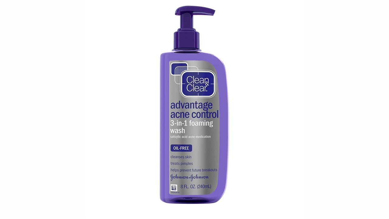 Clean & Clear Advantage Acne Control 3-in-1 Foaming Face Wash