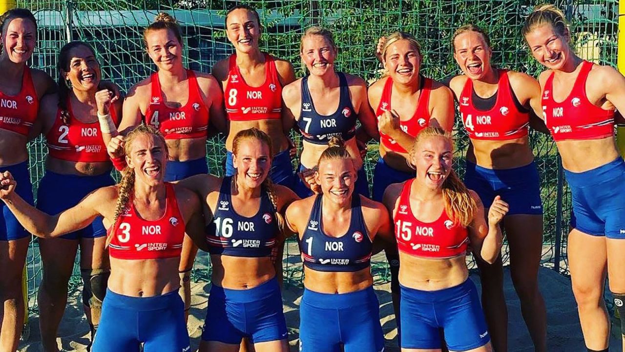 The Norwegian Handball Association (NFH) pledged to fight regulations so players could wear clothing they are "comfortable" in.