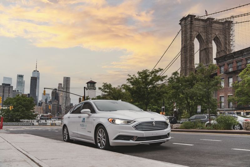 See the first self driving car to take a spin on NYC streets