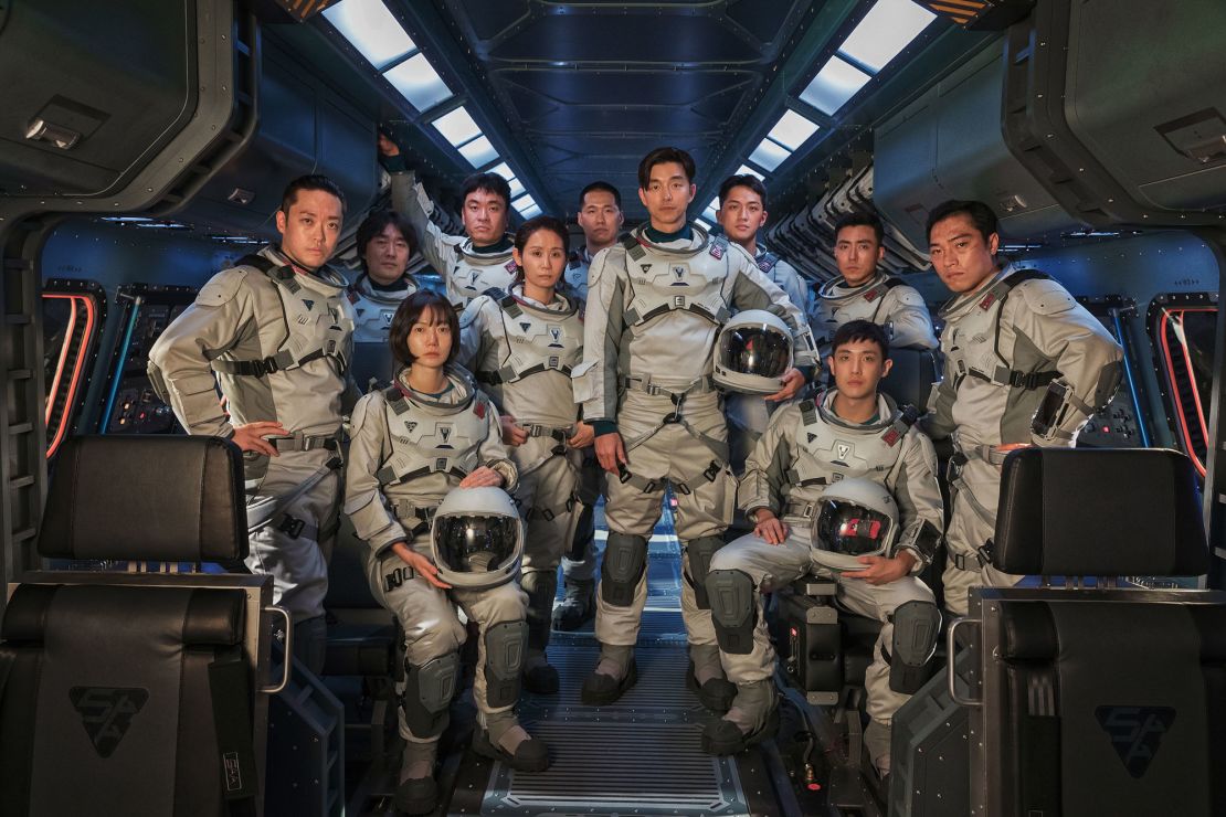 CELL is creating the space suits and equipment for the series "The Silent Sea," which tells the story of a team visiting a research base on the moon.